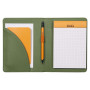 Rhodiarama livret porte-bloc N°13 SAUGE pour bloc ou carnet format A6