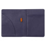 Rhodiarama livret porte-bloc N°13 BLEU NUIT pour bloc ou carnet format A6