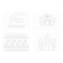 BLOC QUADRILLÉ 10X10, Bloc de 50 feuilles, A4 paysage (29,7x21cm), 90g