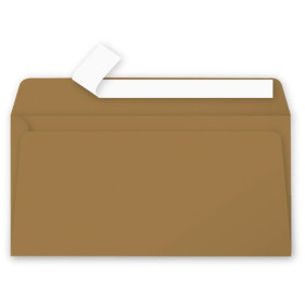 Paquet de 20 enveloppes Pollen DL DL 110x220, kraft