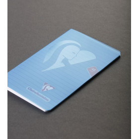 Mimesys carnet piqué polypro 11x17cm 48p ligné coloris assortis