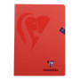 Mimesys cahier piqué polypro 21x29,7cm 120p Q.5x5 + marge coloris assortis
