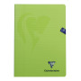 Mimesys cahier piqué polypro 21x29,7cm 120p ligné + marge coloris assortis