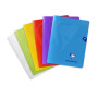 Mimesys cahier piqué polypro 17x22cm 48p séyès coloris assortis