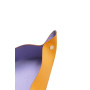 Rhodiarama vide-poche réversible simili cuir italien IRIS 12x12x4,5 cm