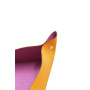 Rhodiarama vide-poche réversible simili cuir italien LILAS 12x12x4,5 cm