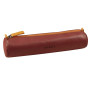 Rhodiarama trousse ronde NACARAT simili cuir italien 5x21,5 cm
