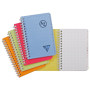 Linicolor répertoire reliure intégrale 9x14cm 100p Q.5x5 assortiment FRESH
