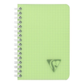 Linicolor carnet reliure intégrale 9x14cm 100p Q.5x5 assortiment FRESH