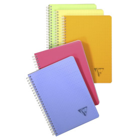 Linicolor carnet reliure intégrale 14,8x21cm 180p Q.5x5 assortiment FRESH