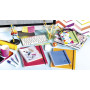 Linicolor Proactiv'Book 22,5x29,7cm 160p Q.5x5 + marge cadré perfo. 4 trous + 1