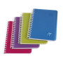 Linicolor répertoire reliure intégrale 9x14cm 100p Q.5x5 assortiment INTENSIVE