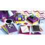 Linicolor cahier reliure intégrale 21x29,7cm 180p ligné + marge assortiment INTE