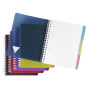 Linicolor Evolutiv'Book 16x21cm 180p Q.5x5 cadré perfo. 6 trous + 3 intercalaire