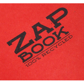 Zap Book collé A6 160 feuilles 80g ass°1