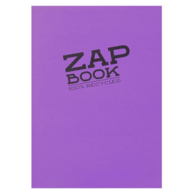 Zap Book collé A5 160 feuilles 80g ass°2