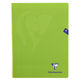 Mimesys cahier piqué polypro 24x32cm 48p séyès Vert