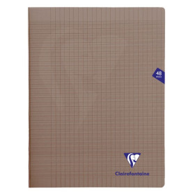Mimesys cahier piqué polypro 24x32cm 48p séyès Gris