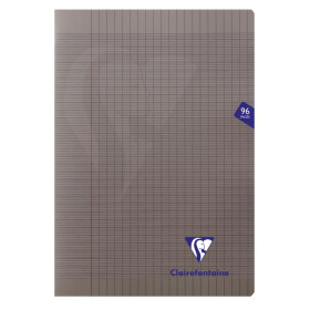 Mimesys cahier piqué polypro 21x29,7cm 96p séyès Gris