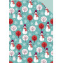 CARTON DÉCOR, Paquet de 40 feuilles, 25x35cm, 160g, Noël