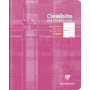 Cahier d'écriture piqué Clairenfantine 17x22cm 32p séyès 3mm 12/12