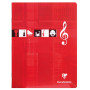 Piqûre Musique & Chant 17x22cm 56p ligné