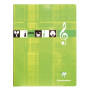 Piqûre Musique & Chant 17x22cm 56p ligné