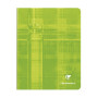 Cahier piqué 16,5x21cm 96p Q.5x5 + marge