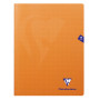 * Mimesys cahier piqué polypro 24x32cm 48p Q.5x5 Orange