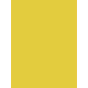 PAPIER AFFICHE PEINTE, Paquet de 25 feuilles, 60x80cm, 80g, Jaune or