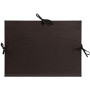 CAD kraft rabats 3 cordons 47x62 Noir