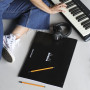 dotPad bloc agrafé Rhodia BLACK N°38 42x31,8 cm dot 80 feuillets 80 g