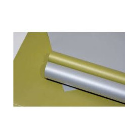 PAPIER AFFICHE PEINTE, Paquet de 10 feuilles, 60x80cm, 80g, Argent