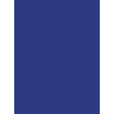PAPIER AFFICHE PEINTE, Paquet de 25 feuilles, 60x80cm, 80g, Bleu marine