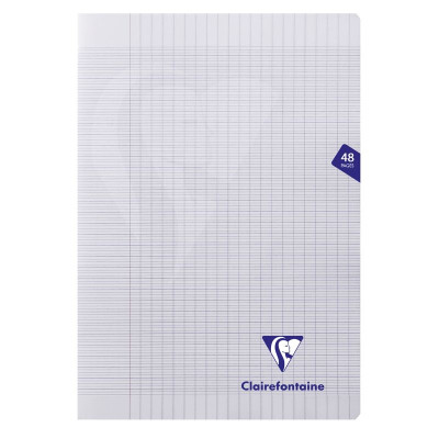 Mimesys cahier piqué polypro 21x29,7cm 48p séyès Incolore