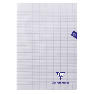 Mimesys cahier piqué polypro 21x29,7cm 96p séyès Incolore