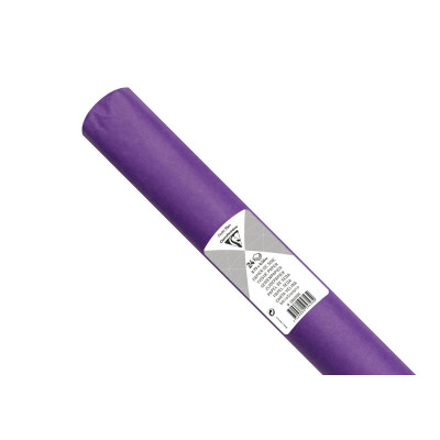 PAPIER DE SOIE, Rouleau de 24 feuilles, 50x75cm, 18g, Mauve