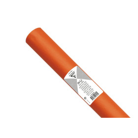PAPIER DE SOIE, Rouleau de 24 feuilles, 50x75cm, 18g, Orange