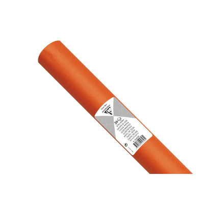 PAPIER DE SOIE, Rouleau de 24 feuilles, 50x75cm, 18g, Orange