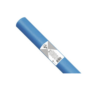 PAPIER DE SOIE, Rouleau de 24 feuilles, 50x75cm, 18g, Bleu pétrole