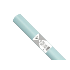 PAPIER DE SOIE, Rouleau de 24 feuilles, 50x75cm, 18g, Bleu ciel