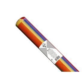 PAPIER DE SOIE, Rouleau de 24 feuilles, 50x75cm, 18g, Assortiment
