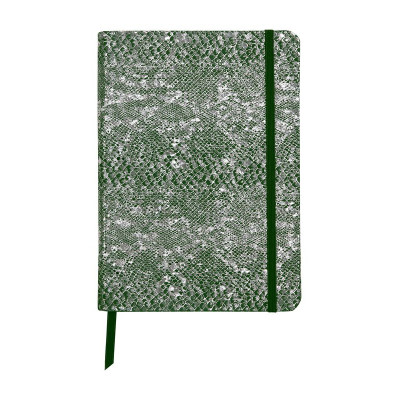 * CÉLESTE Carnet souple A5, 144 pages, Ligné Lazer Vert Argent
