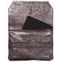 * CÉLESTE CUIR Pochette à rabat 26x18cm Lazer Alba