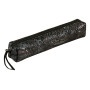 * CÉLESTE CUIR Trousse SLIM 4x2,5x19,5cm Lazer Noir