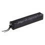 * CÉLESTE CUIR Trousse SLIM 4x2,5x19,5cm Lazer Bleu
