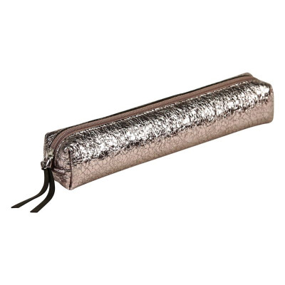 CÉLESTE CUIR Trousse SLIM 4x2,5x19,5cm Lazer Alba