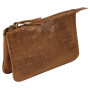 * KLEOPATHRA CUIR Petite Pochette 2 compartiments 13x9cm Bronze
