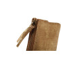 * KLEOPATHRA CUIR Grande Pochette 2 compartiments 22x11cm Or