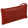Ruby CUIR Trousse plate  22x11 cm Rouge